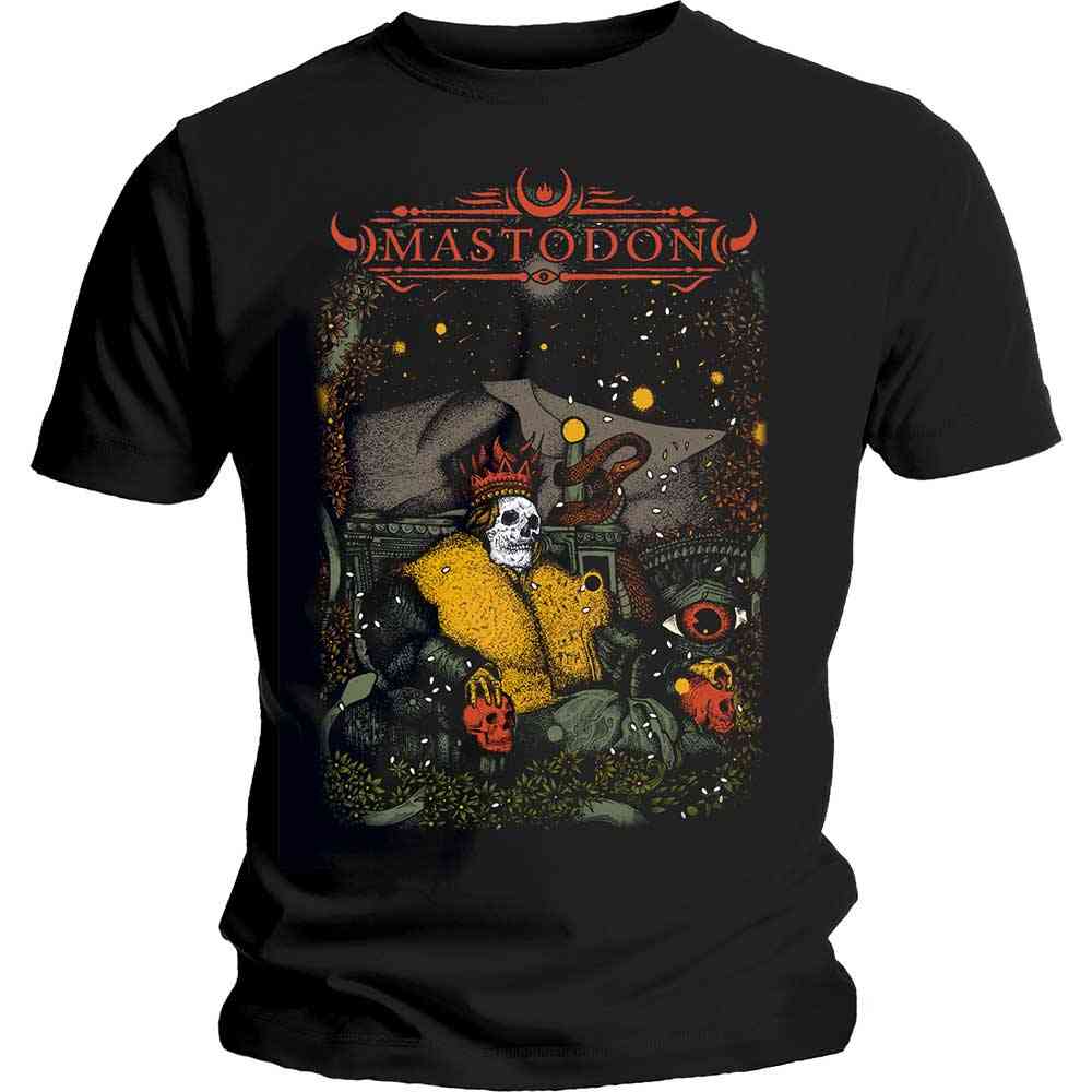 Mastodon - Seated Sovereign Heren Tshirt - Zwart